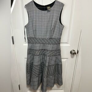 Taylor Gray Checkered Midi Dress
